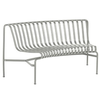 HAY Palissade Park dining bench add-on, in, sky grey