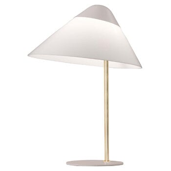 Pandul Opala Midi table lamp, light grey - brass