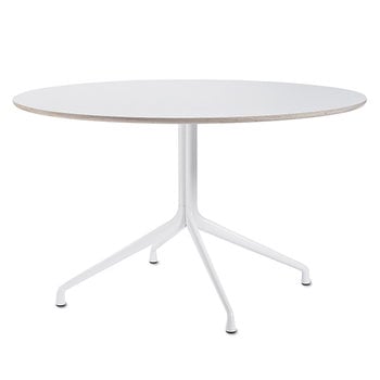 HAY About a Table AAT20, 128 cm, valkoinen laminaatti