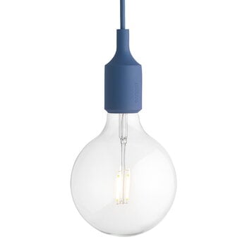 Muuto Lampada a sospensione E27 LED, pale blue