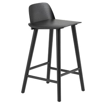 Muuto Nerd counter stool, 65 cm, black