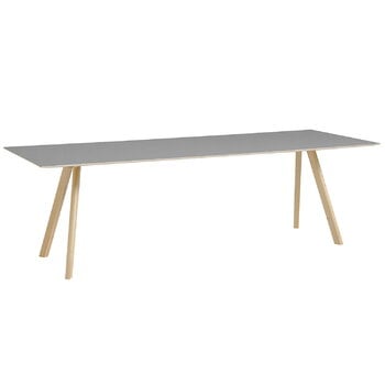 HAY CPH30 bord, 250 x 90 cm, lackad ek - grå linoleum