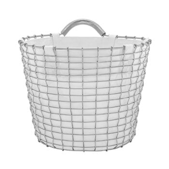 Metallkörbe, Basket Liner Korbeinlage, 16 l, weiß, Weiß