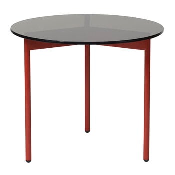 Warm Nordic From Above sivupöytä, 52 cm, ruskea - punainen