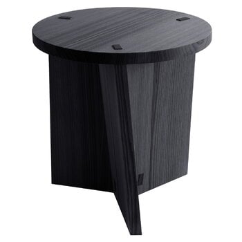 Nikari Marfa stool/table, black stained ash