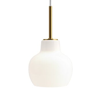 Pendant lamps, VL Ring Crown 1 pendant, opal glass, White