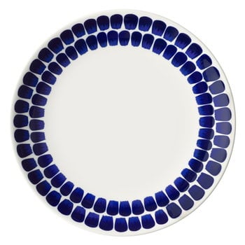 Arabia 24h Tuokio plate, 26 cm, cobalt blue