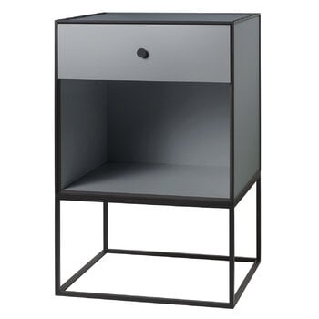 Audo Copenhagen Frame 49 sideboard with 1 drawer, dark grey
