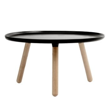 Normann Copenhagen Tablo Tisch, groß, mattschwarz