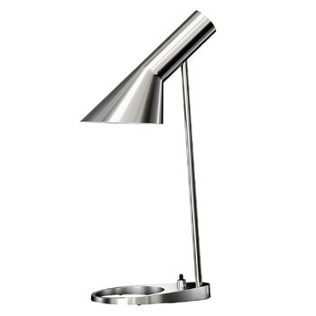 Louis Poulsen AJ Mini table lamp, polished stainless steel