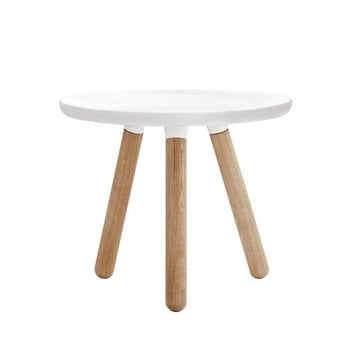 Normann Copenhagen Tablo Tisch, klein, glanzweiß