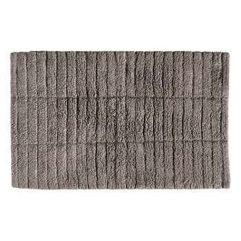 Tappeti da bagno, Tappetino da bagno Tiles, 50 x 80 cm, grigio beccapesci, Grigio