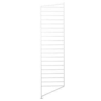 String Furniture Pannelli da pavimento String, 115 x 30 cm, set di 2, bianchi