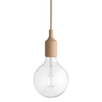 Muuto E27 LED riippuvalaisin, beige roosa