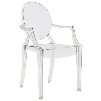 Kartell Louis Ghost stol, ofärgad