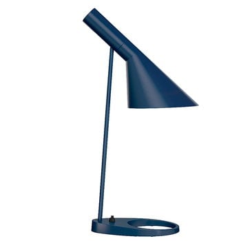 Louis Poulsen AJ table lamp, midnight blue