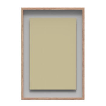 Kirjoitus- ja ilmoitustaulut, A01 lasitaulu, 70 x 100 cm, mellow, Beige