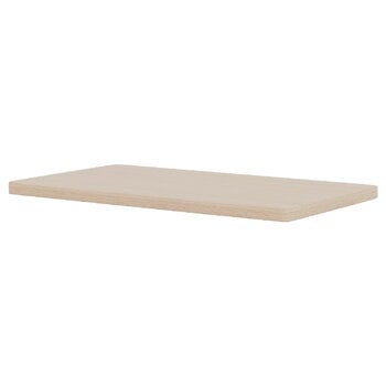 Shelving units, Panton Wire Single top panel, depth 18,8 cm, 131 White Oak, White