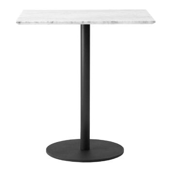 &Tradition Table In Between SK16, noir - marbre blanc
