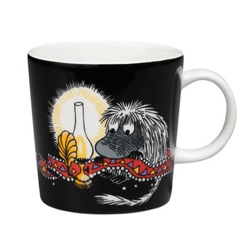 Arabia Moomin mug, Ancestor, black