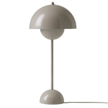 &Tradition Flowerpot VP3 table lamp, grey beige 
