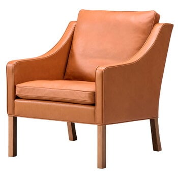 Fredericia Mogensen 2207 armchair, cognac - oiled oak