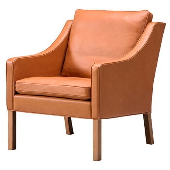 Fredericia Poltrona Mogensen 2207, cognac - rovere oliato