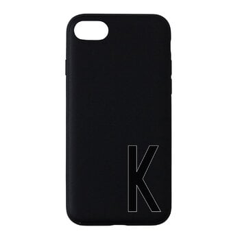 Design Letters MyCover iPhone cover, black, A-Z