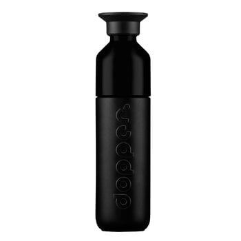 Drinking bottles, Dopper drinking bottle 0,35 L, insulated, blazing black, Black