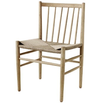 FDB Møbler J80 tuoli, lakattu tammi - paperinaru