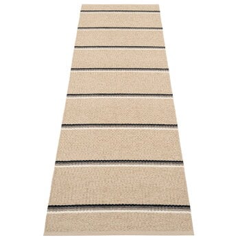 Plastic rugs, Olle rug 70 x 240 cm, mud - beige, Gray