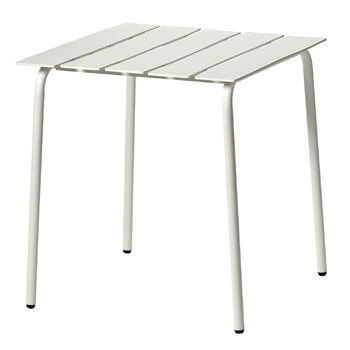 valerie_objects Aligned dining table, 70 x 70 cm, off-white
