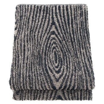 Lapuan Kankurit Viilu bath towel, black - linen