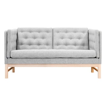 Divani, Divano EJ315, 2 posti, rovere sapone - Hallingdal 116, Grigio
