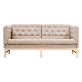 Divani, Divano EJ315, 2,5 posti, rovere sapone - Hallingdal 200, Beige