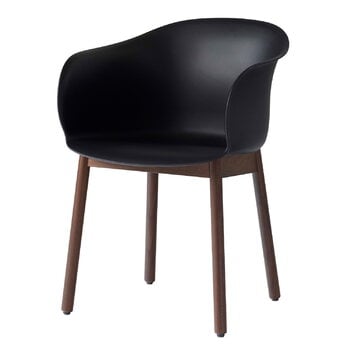 &Tradition Chaise Elefy JH30, noir - noyer, image produit