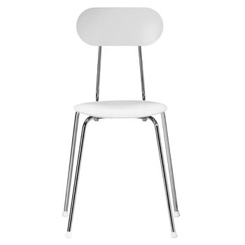 Chaises de salle à manger, Chaise Mariolina, blanc, Blanc