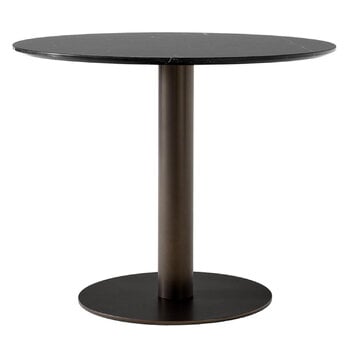&Tradition In Between SK18 Tisch, Bronzefarben – schwarzer Marmor