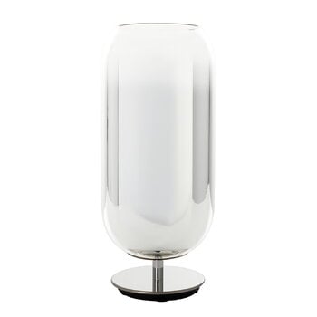 Lighting, Gople Mini table lamp, silver, Silver