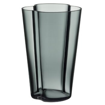 Vases, Vase Aalto 220 mm, gris foncé, Gris