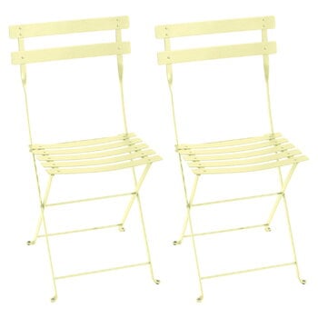 Fermob Bistro Metal chair, 2 pcs, frosted lemon