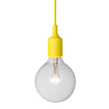 Muuto E27 socket lamp, yellow | Finnish Design Shop
