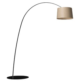 Foscarini Twiggy Wood floor lamp, black