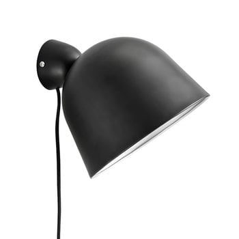 Woud Kuppi wall lamp, black, product image