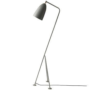 GUBI Gräshoppa floor lamp, blue grey