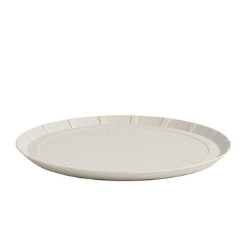 HAY Paper Porcelain plate, small, light grey