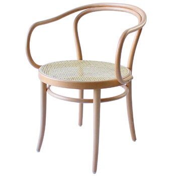 TON Armchair 30, cane - natural beech, product image