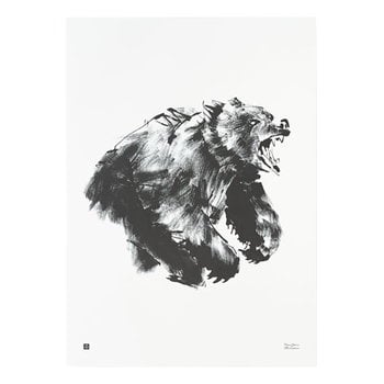 Teemu Järvi Illustrations Poster Bear, 50 x 70 cm