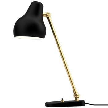 Tischlampen, VL38 LED-Tischleuchte, schwarz, Schwarz