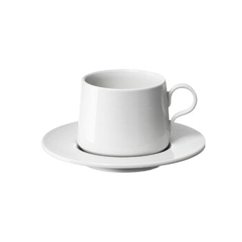 Sabato Coffee cup and saucer, 200 ml, ivory, product image